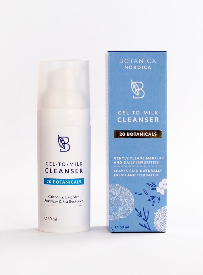 Gel-to-Milk Cleanser - 20 Botanicals