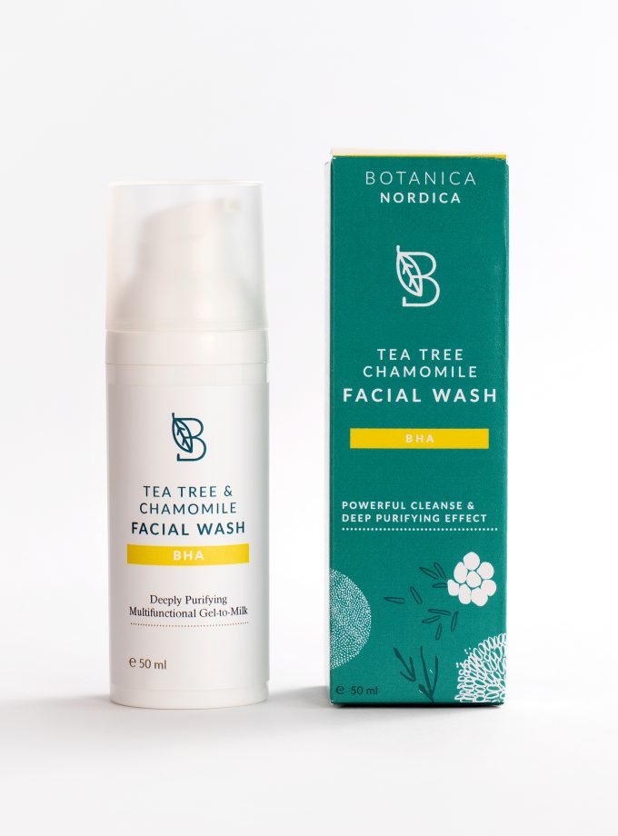 Tea Tree and Chamomile Facial Wash with BHA